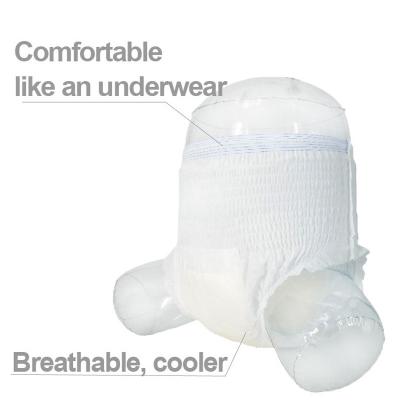 Fralda descartável PPbabyClear para adultos com alças (NCPD-01)