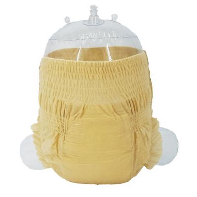 Fraldas-calcinhas biodegradáveis ecológicas de bambu natural para bebês