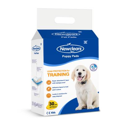 Tapetes higiênicos para cães com logotipo OEM privado para treinamento de animais de estimação