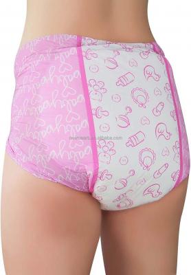 Fraldas descartáveis ABDL para adultos com logotipo de impressão personalizado e preço de atacado