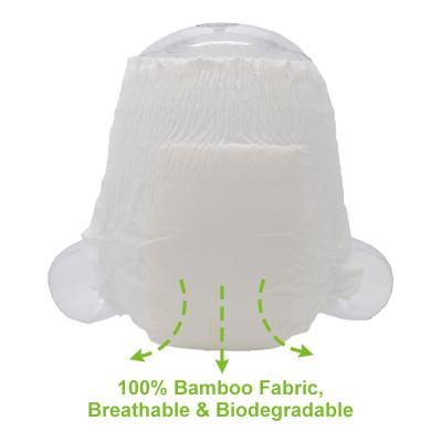 Fraldas descartáveis ecológicas de bambu da moda 2022