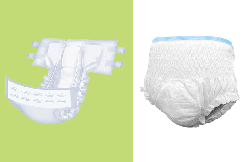 Qual é a diferença entre fraldas pull up e fraldas para adultos?