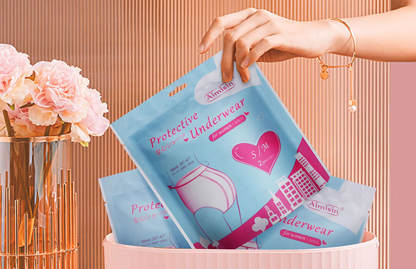 Cuecas menstruais descartáveis para mulheres (ciclos sem estresse pela frente)